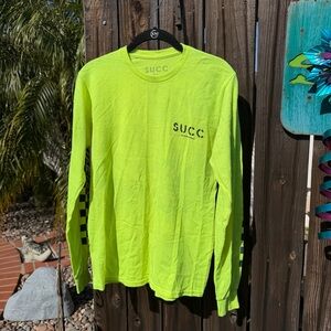 Vibrant Lime Long Sleeve Tee